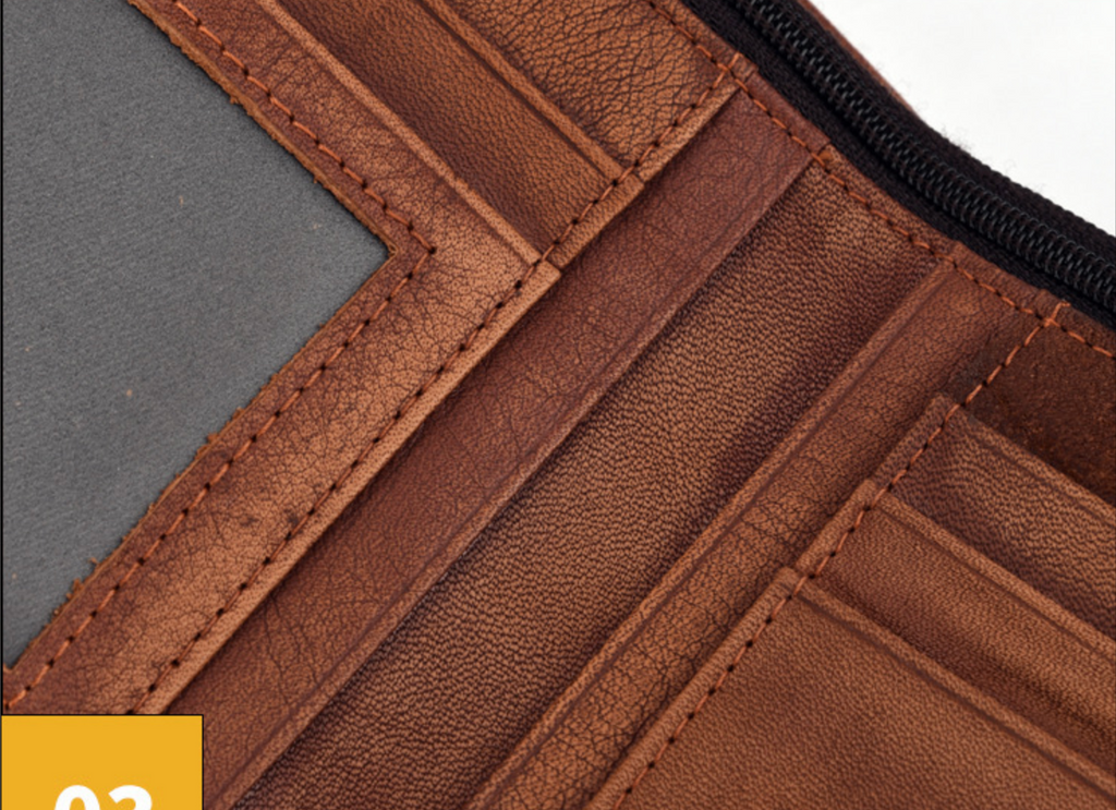 Ví Da Bò Thật Berry & Ken VINTAGE  - Classic Edition W114