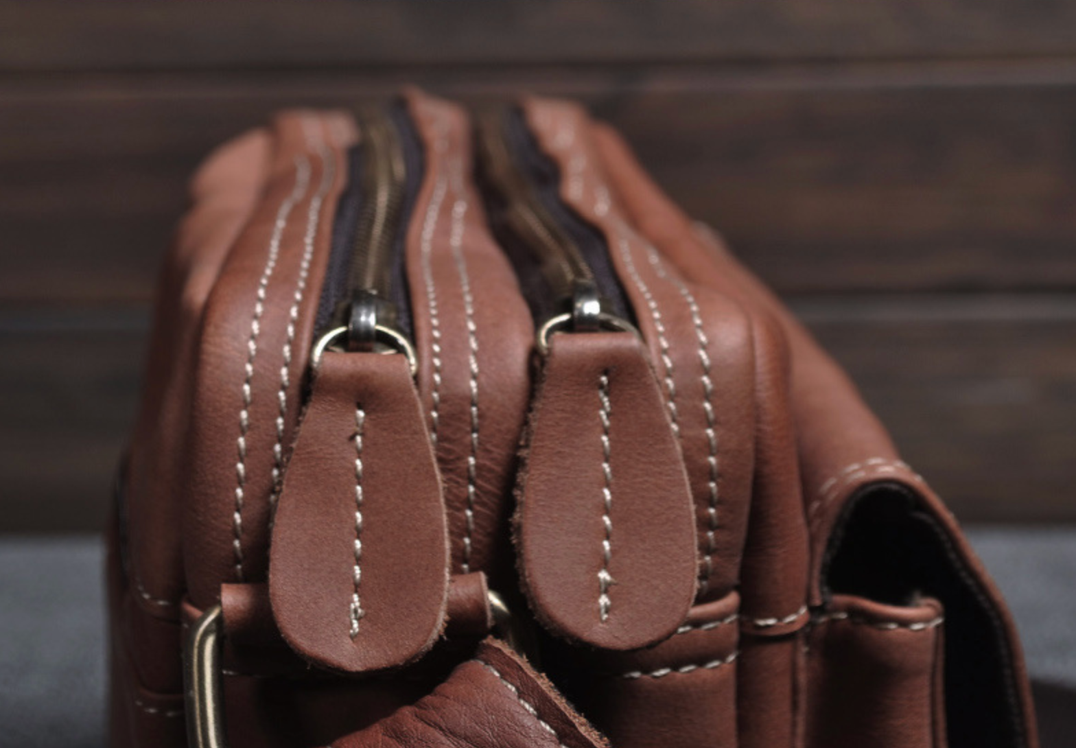 Túi da bò thật Berry & Ken - Limied edition MBM112