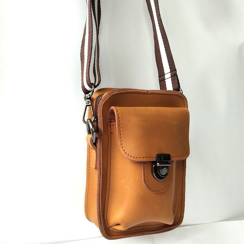 Túi Da Bò Thật Crazy Messenger - Classic Edition MBM98