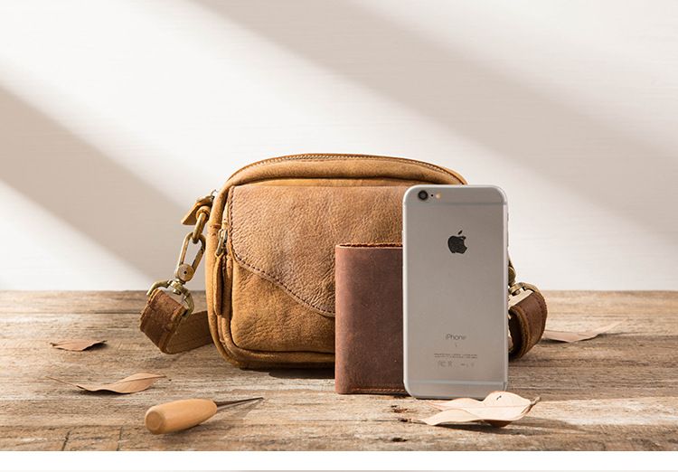 Túi Đeo Chéo Da Bò Thật Berry & Ken RETRO - Classic Edition SBM105