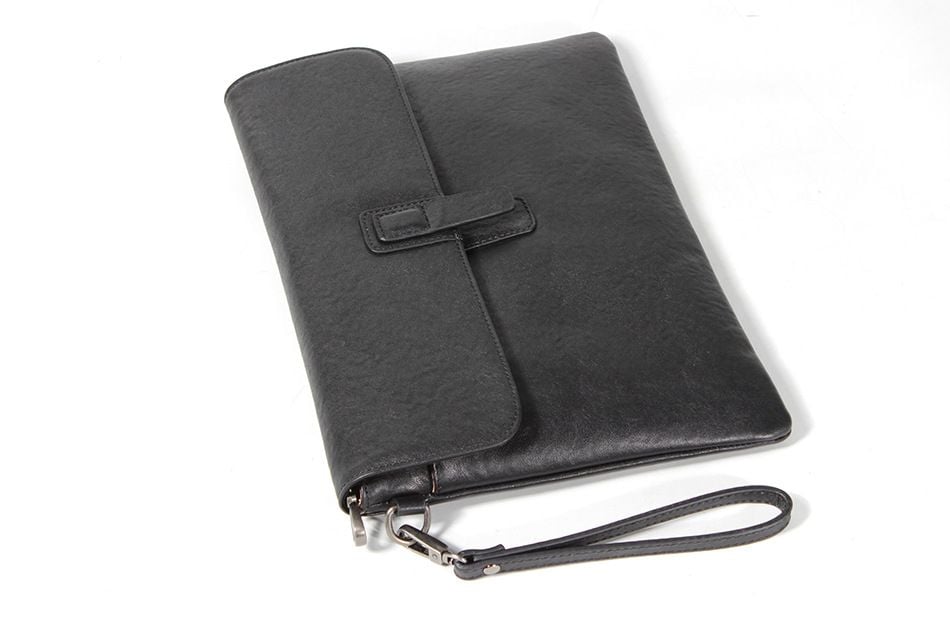 Cặp Da Bò Thật Cầm Tay Đựng Hồ Sơ & Laptop Business Style CLH347