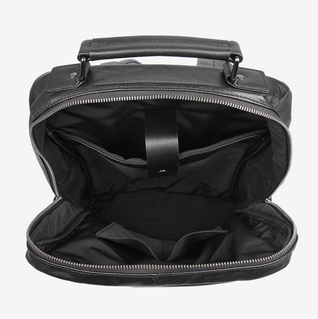 Balo Da Bò Thật VINTAGE Phong Cách Doanh Nhân Đa Chức Năng BPL329