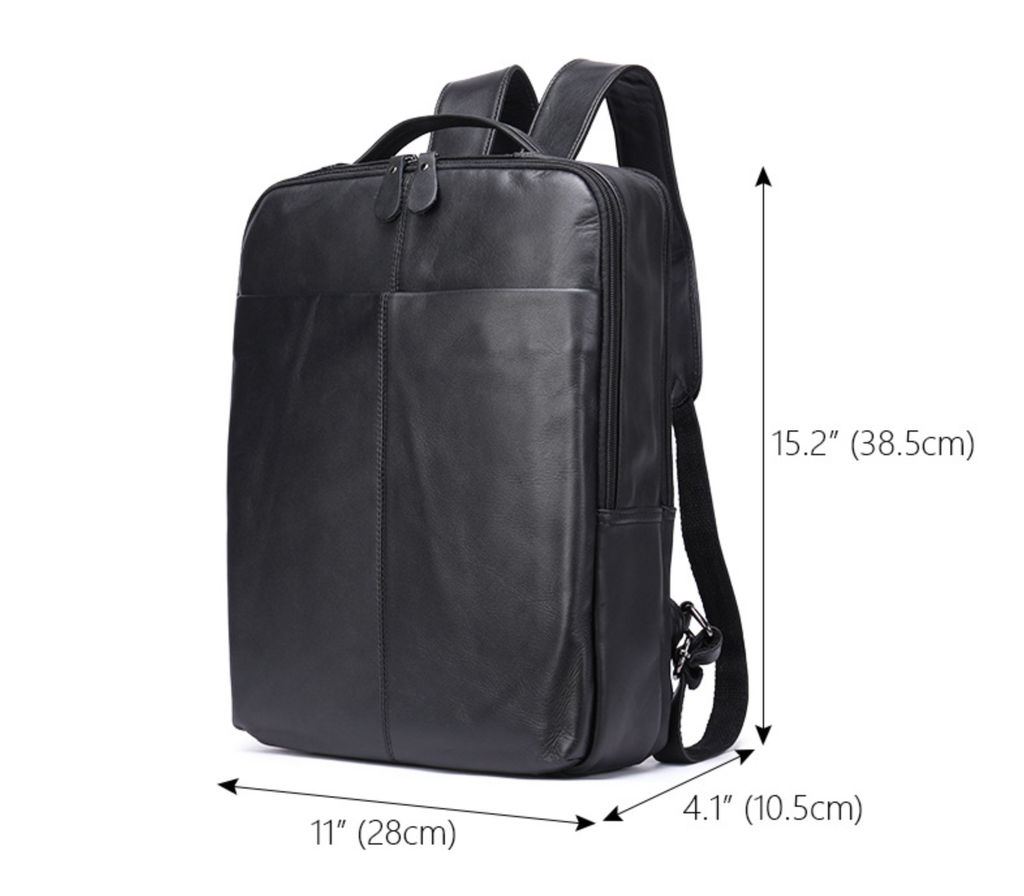 Balo Da Bò Thật VINTAGE Cao Cấp Đa Chức Năng TUDA BPL343