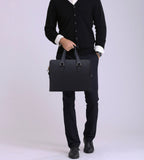 Cặp Da Doanh Nhân Da Thật Cao Cấp Đựng Laptop & Hồ Sơ SBM375