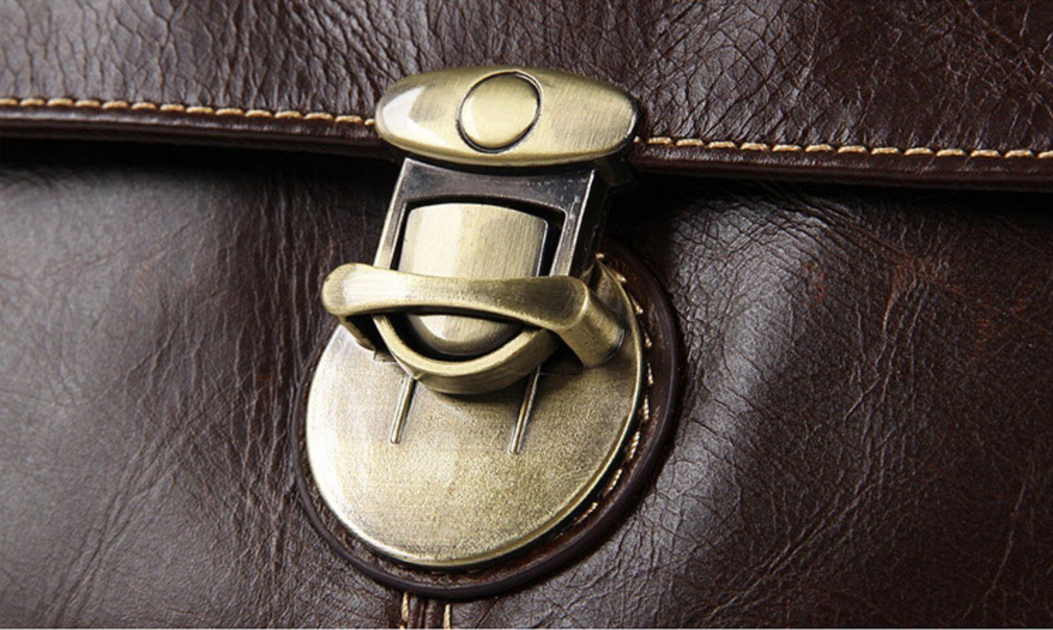 Cặp Da Doanh Nhân RETRO Cao Cấp Đựng Laptop & Hồ Sơ TUDA SBM266