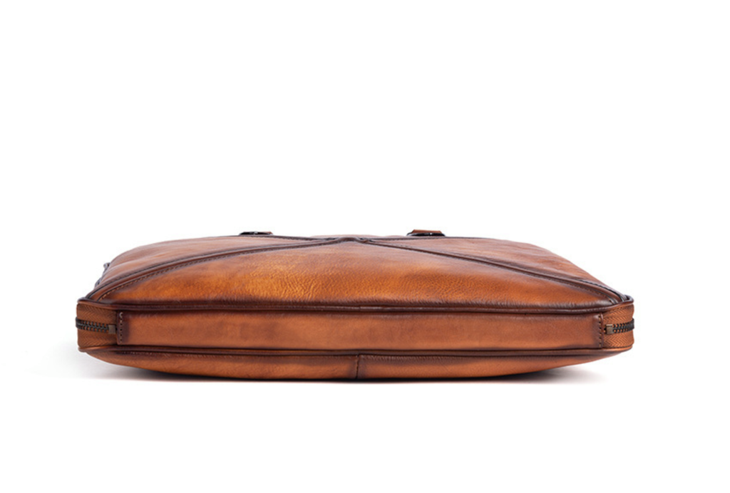 Cặp Da Bò VEG Italy Cao Cấp Xách Tay Đựng Laptop & Hồ Sơ Bussiness Men SBM243