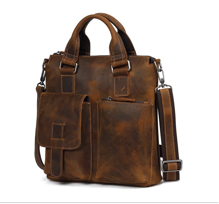 Túi Da Bò Thật Đựng Laptop Phong Cách Doanh Nhân RETRO SBM200