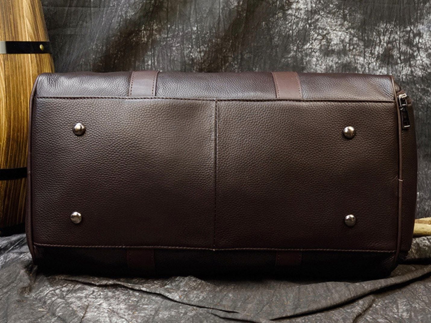 Túi Du Lịch Đa Năng Da Bò Thật Nhập Khẩu Có Ngăn Chứa Giầy TBL192