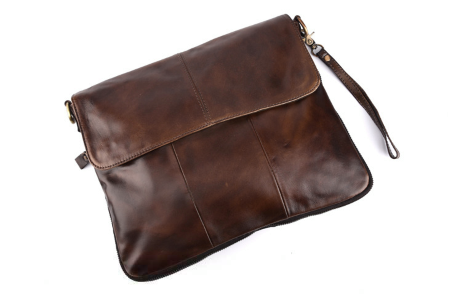 Túi Da Thật Đa Năng Đeo Chéo chứa ipad Cầm Tay Classic SBM175