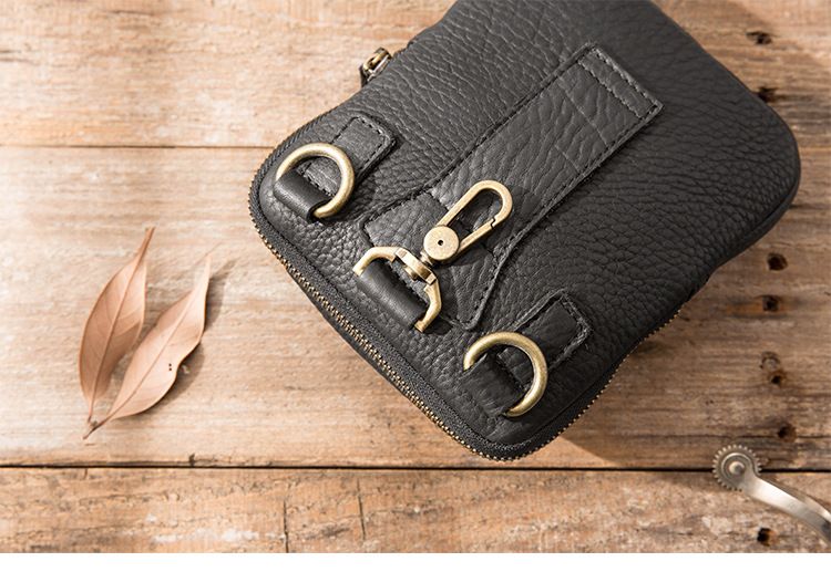 Túi da bò thật Berry & Ken RETRO - Classic edition SBM106