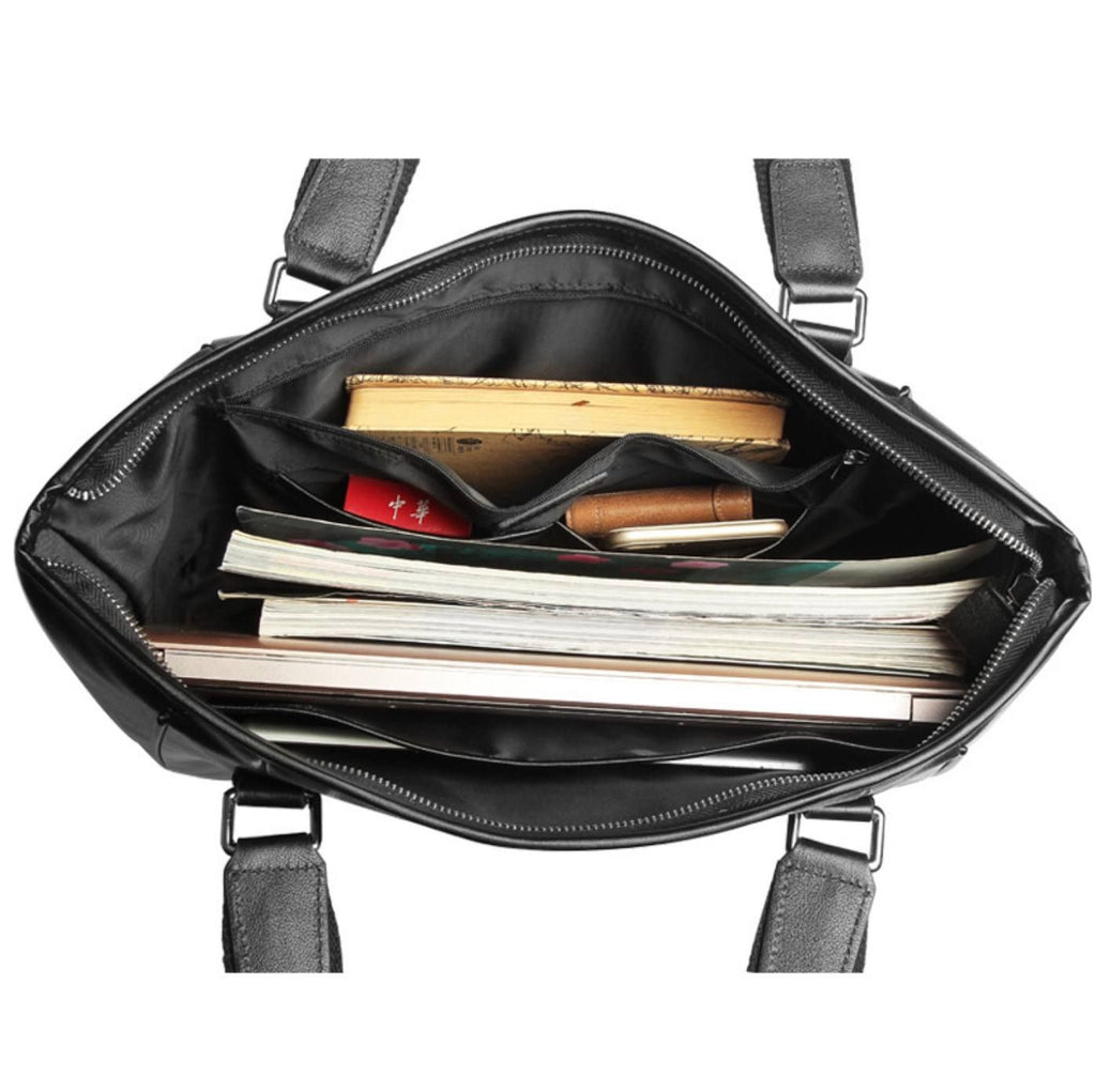 Cặp Da Công Sở Cao Cấp Da Bò Thật Đa Năng TUDA SBM374