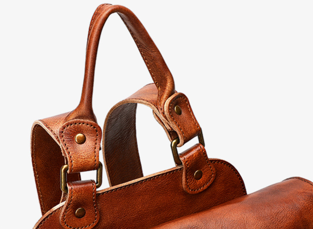 Balo Da Bò VEG Patina Đựng Laptop & Du Lịch Đa Chức Năng BPL359