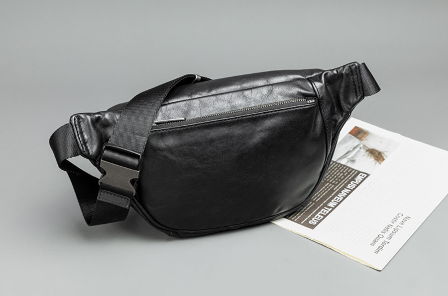 Túi Da Bò Thật Đeo Chéo Ngực và Thắt Lưng SBM352