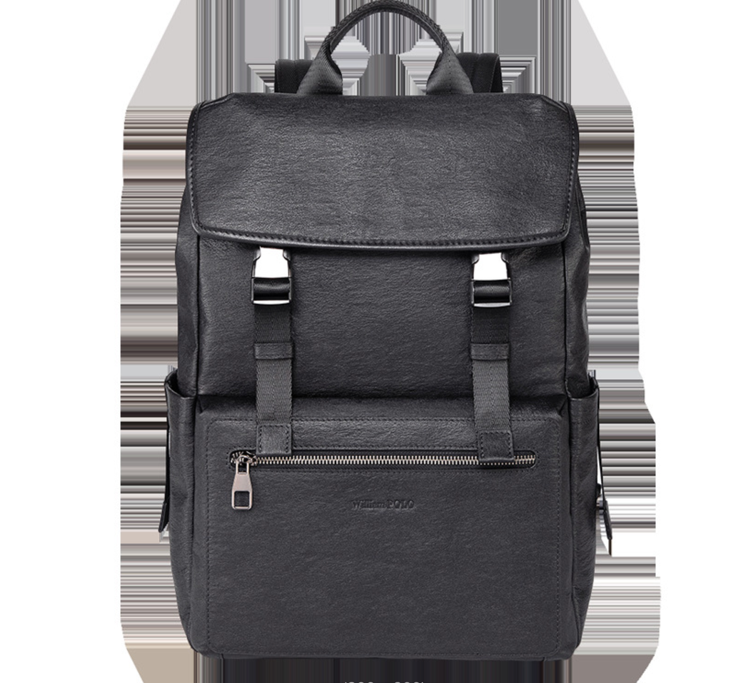 Balo Da Bò Thật William POLO VINTAGE Phong Cách Doanh Nhân Đa Chức Năng BPL355