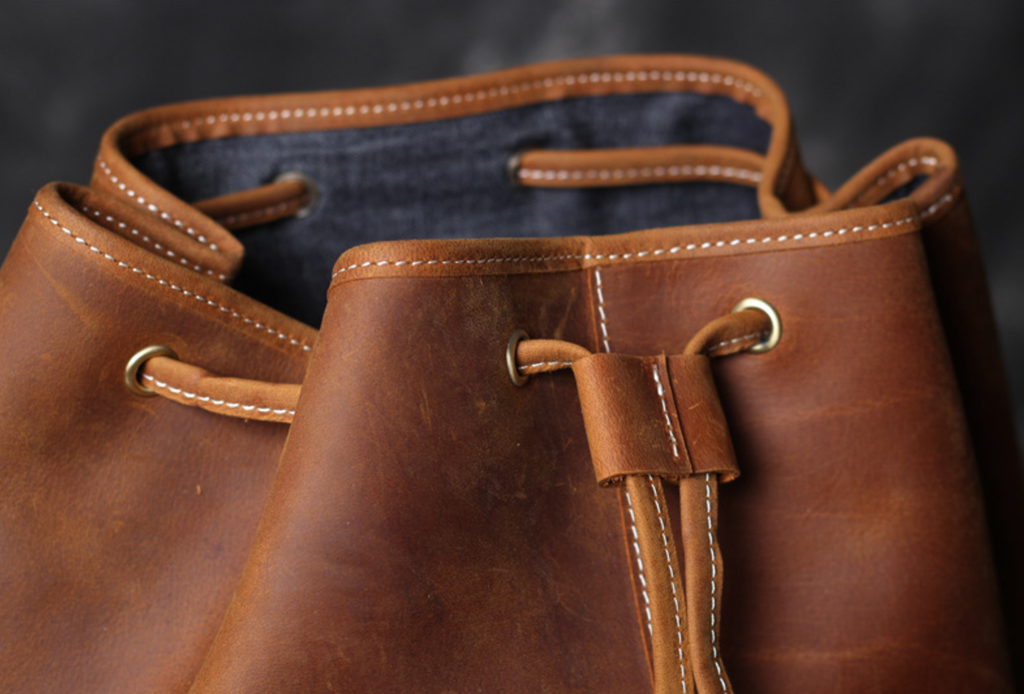 Balo Da Bò Sáp VINTAGE Chứa Laptop Đa Chức Năng BPL341