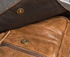 Balo Du Lịch Da Bò Thật RETRO Chứa Laptop Đa Chức Năng BPL311