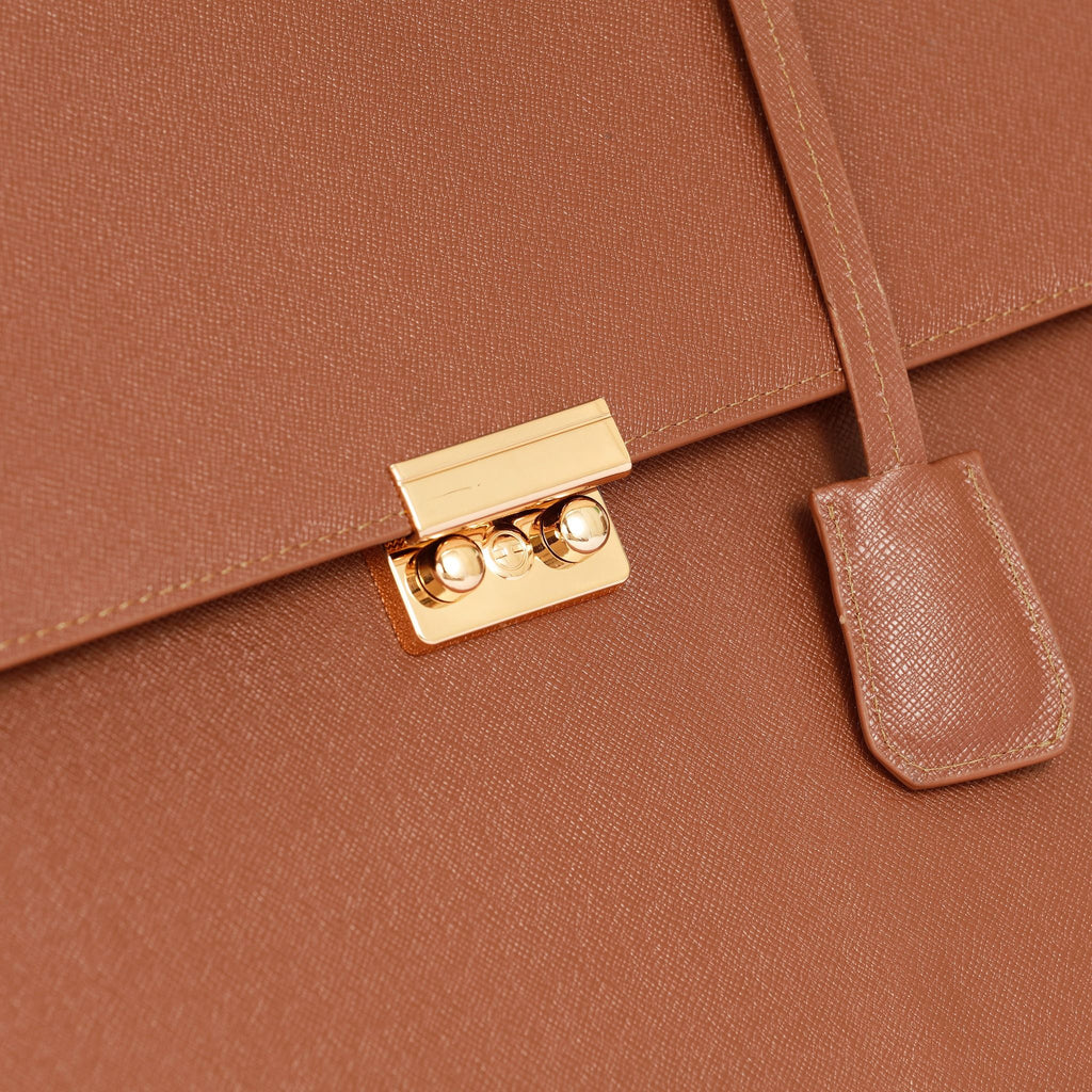 Cặp Da TAIGA HANDMADE Doanh Nhân Cao Cấp Xách Tay TUDA SBM346