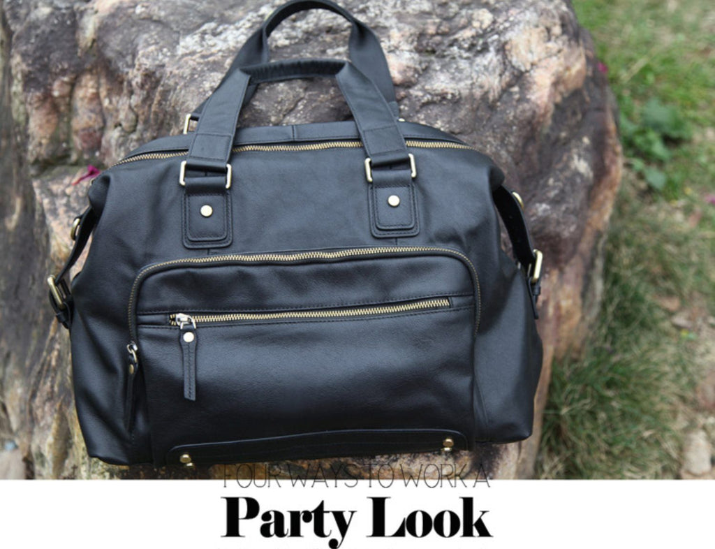 Túi Du Lịch Da Bò Mill Ý Cao Cấp Đa Chức Năng TUDA TBL277