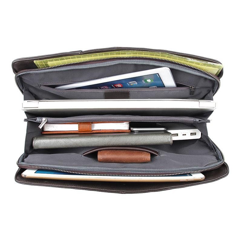 Cặp Da TOGO Doanh Nhân Cao Cấp Đựng Laptop & Hồ Sơ Limited Edition SBM265