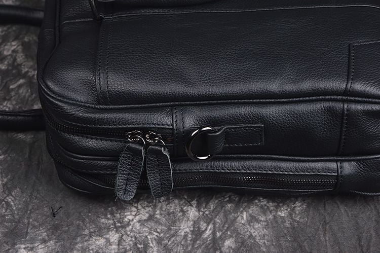 Cặp Xách Tay công sở Da Bò VEG Nhập Khẩu Đựng Laptop Bussiness Men SBM216