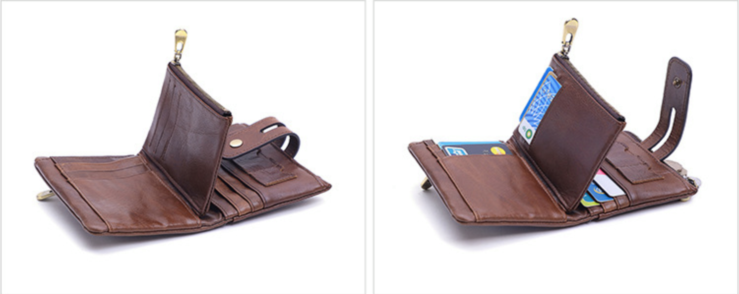 Ví Da Bò Thật Berry & Ken VINTAGE - Classic Edition W201