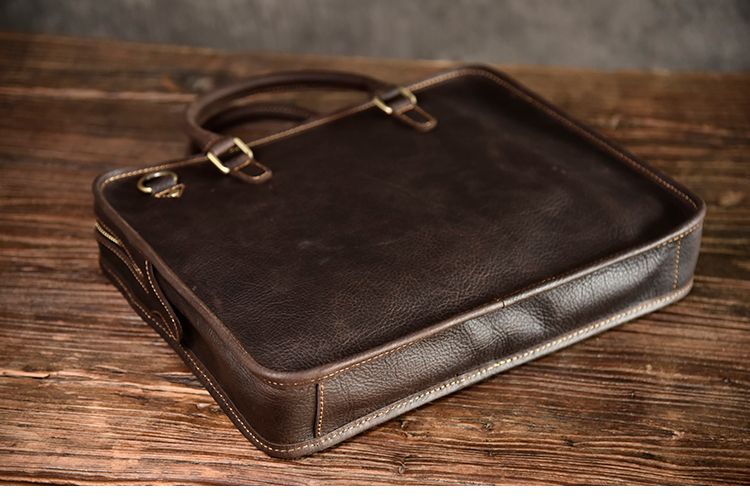 Cặp Xách Tay Công Sở Da Bò Thật Đựng Laptop Classic Edition SBM187