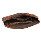 Ví Cầm Tay CLUTCH Nam Da Bò VEG Patina Ý Nhập Khẩu CLH165