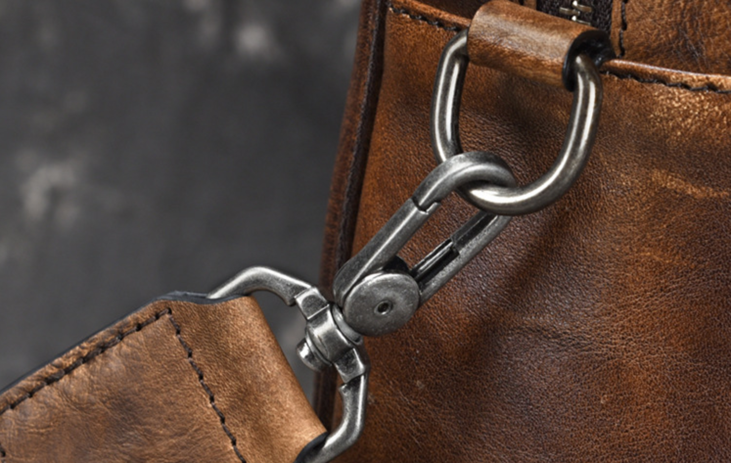 Túi da bò thật RETRO chứa laptop cho dân kinh doanh, công sở SBM151