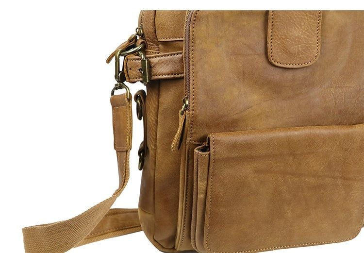 Túi da bò thật đựng laptop phong cách doanh nhân RETRO SBM157