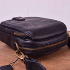 Túi da bò thật nhỏ gọn Berry & Ken RETRO - Classic edition SBM113