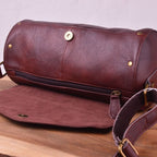 Túi trống da bò thật Berry & Ken VINTAGE SBM117