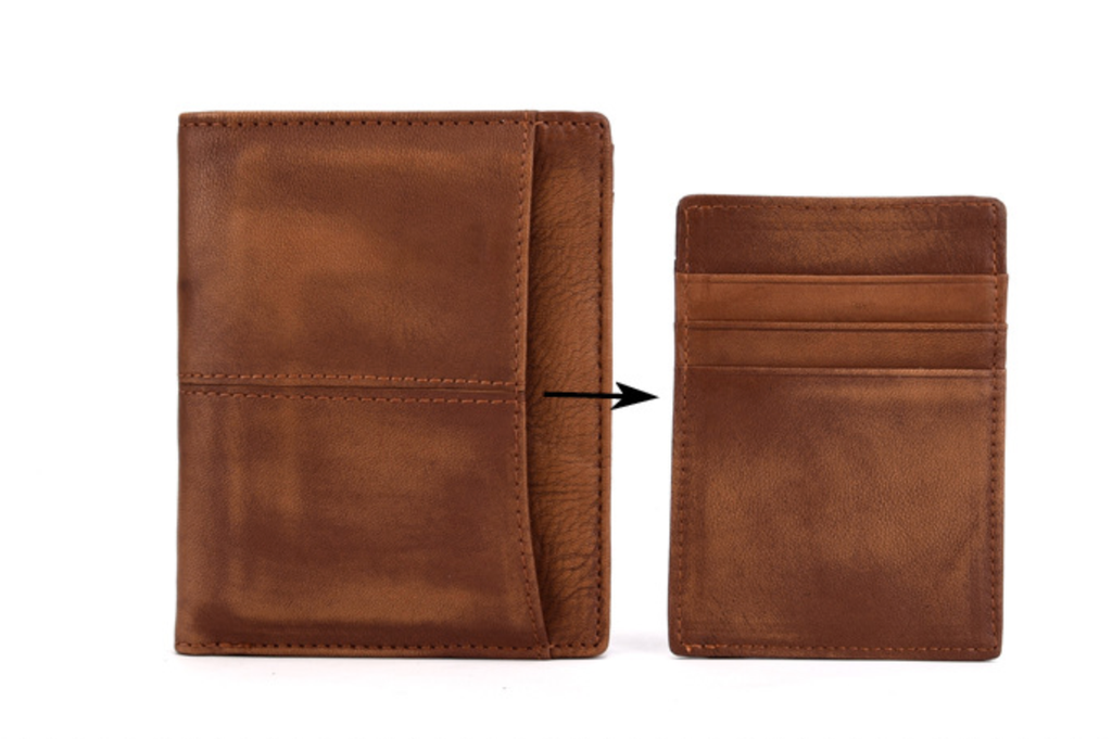 Ví Da Bò Thật Berry & Ken VINTAGE  - Classic Edition W114