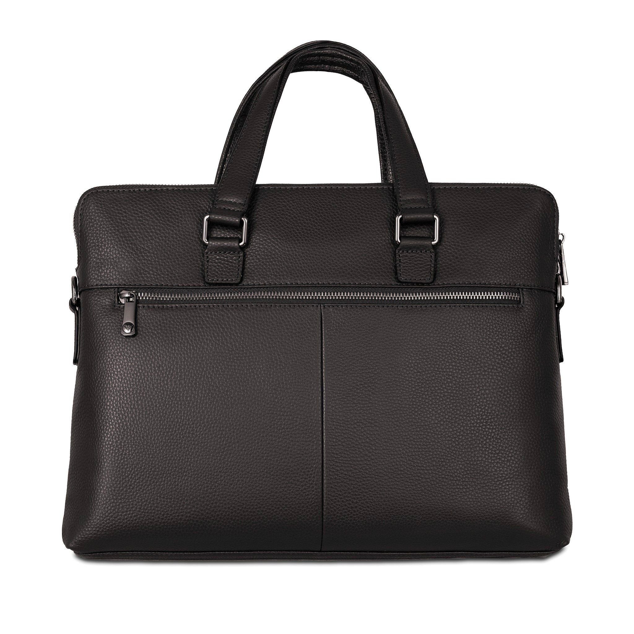 Cặp Da Doanh Nhân Da Thật Cao Cấp Đựng Laptop & Hồ Sơ William Polo SBM360