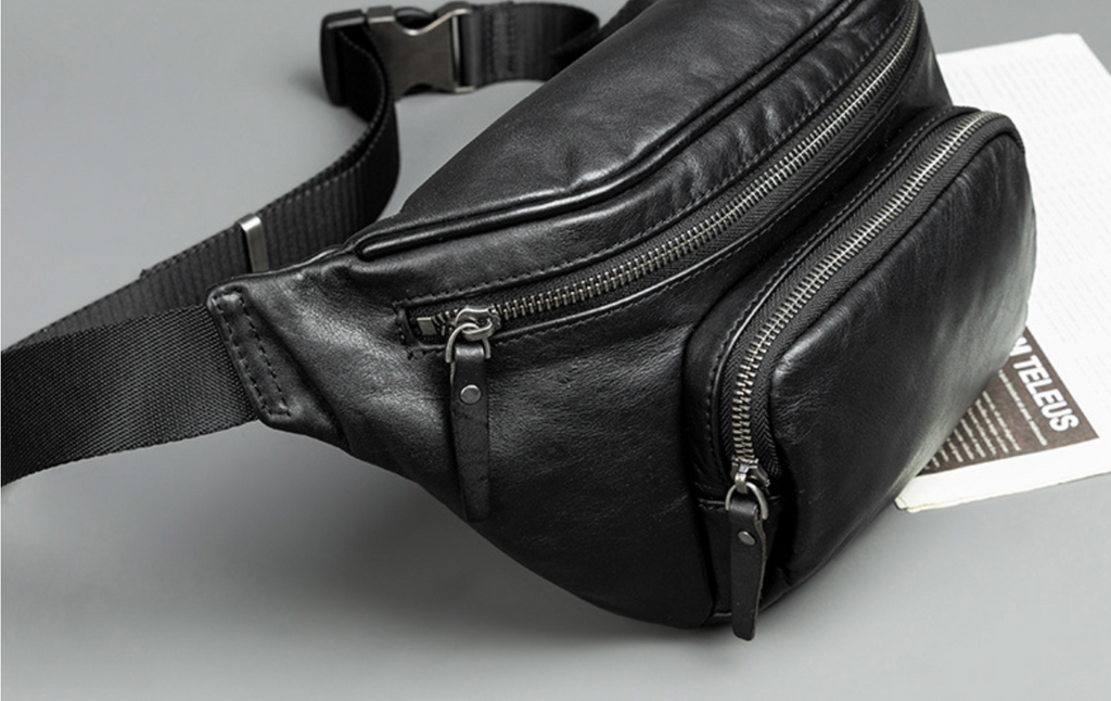 Túi Da Bò Thật Đeo Chéo Ngực và Thắt Lưng SBM352