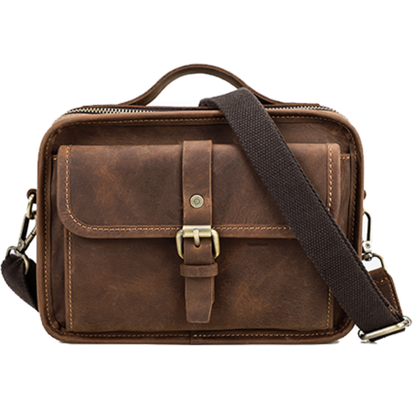 Túi Đeo Chéo Da Bò Sáp Đựng iPad RETRO SBM365