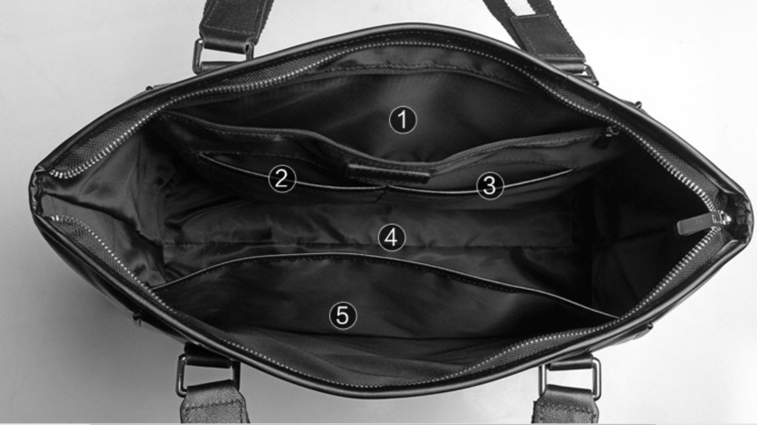 Cặp Da Công Sở Cao Cấp Da Bò Thật Đa Năng TUDA SBM374