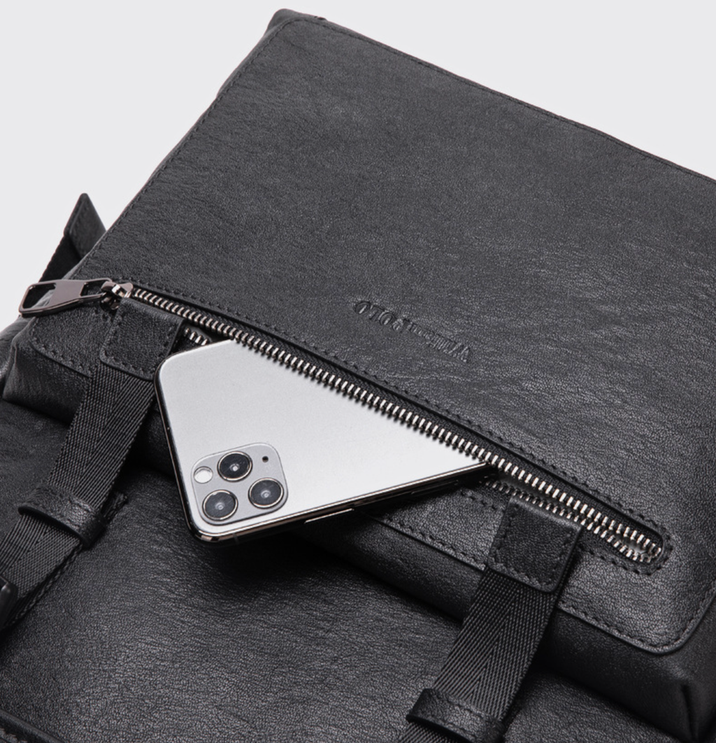 Balo Da Bò Thật William POLO VINTAGE Phong Cách Doanh Nhân Đa Chức Năng BPL355