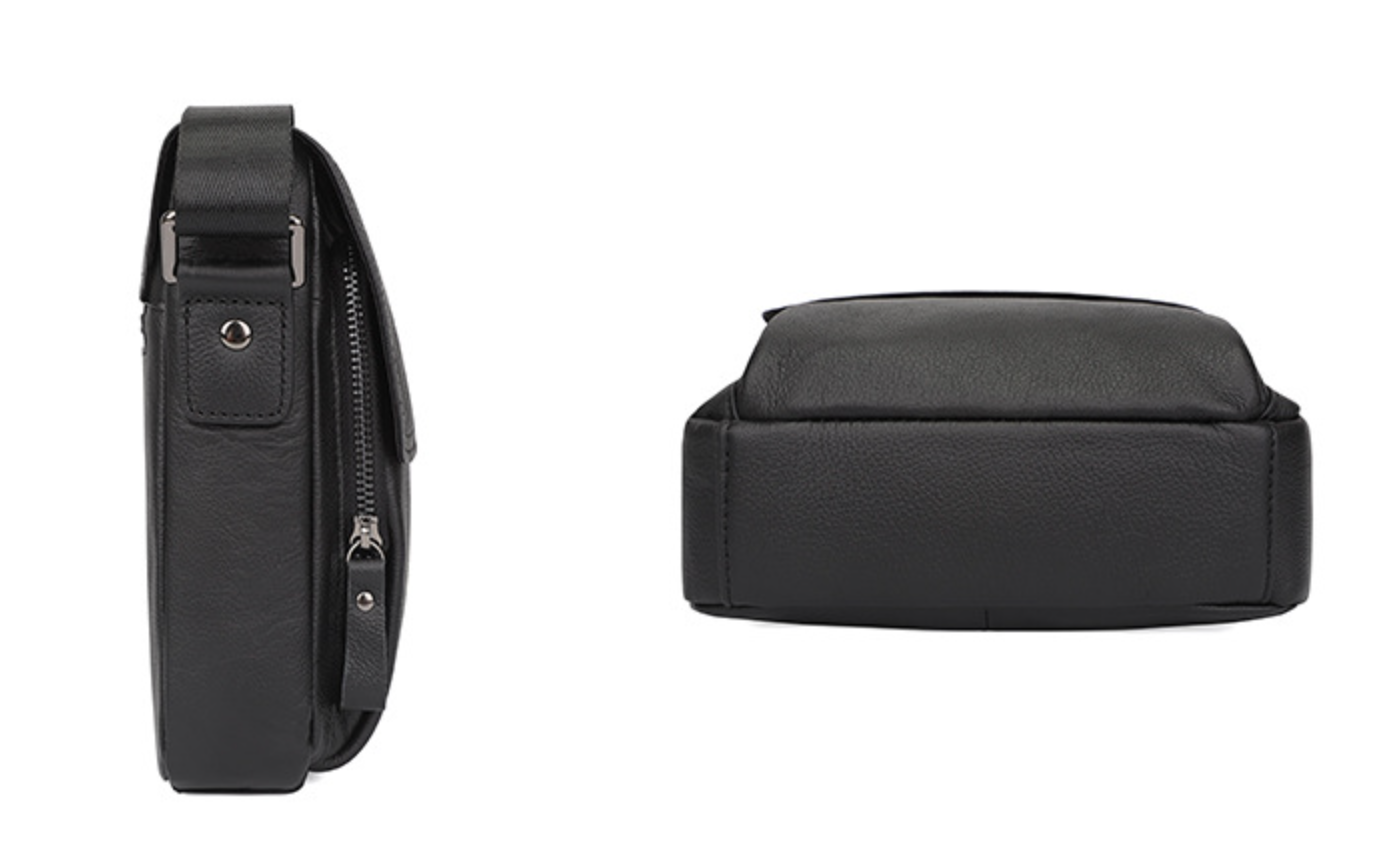 Túi Da Bò Thật Đeo Chéo Đựng IPad Mini SBM318