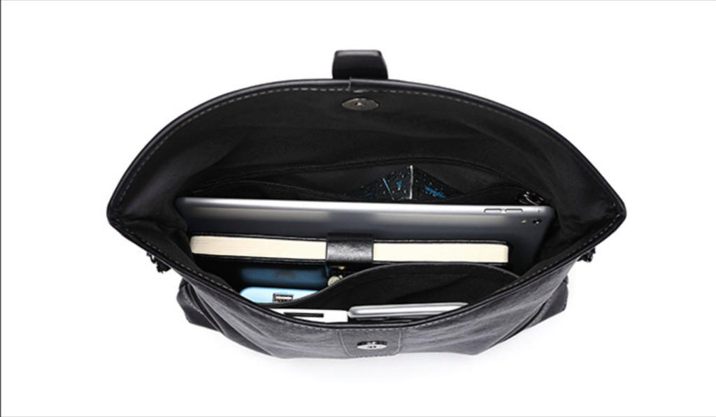 Túi Đeo Chéo Da Bò Thật Đựng iPad Classic Edition SBM262