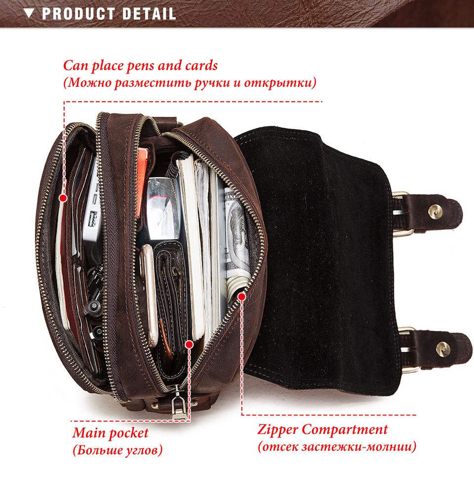 Túi Da Bò Italy Nhập Khẩu Đeo Chéo Đựng iPad - Classic SBM239