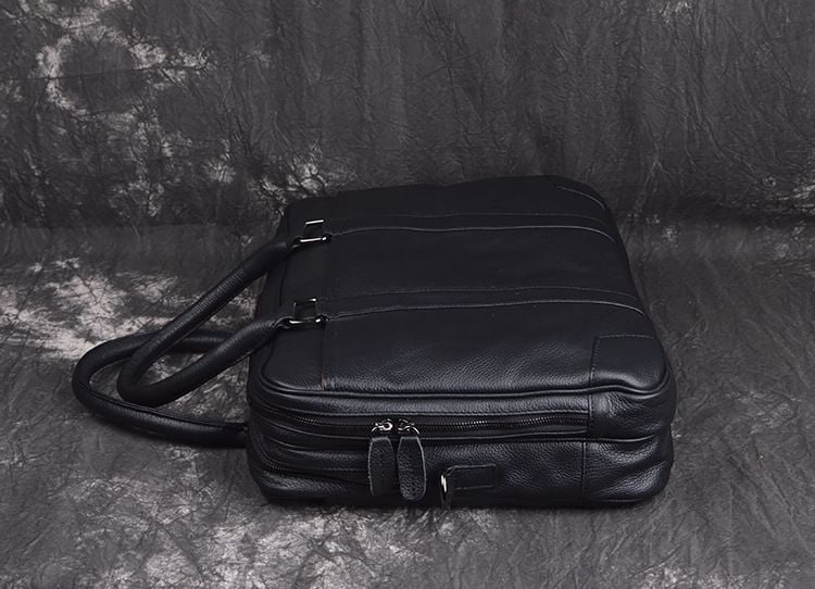 Cặp Xách Tay công sở Da Bò VEG Nhập Khẩu Đựng Laptop Bussiness Men SBM216