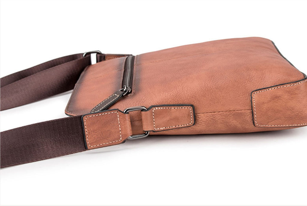 Túi Messenger Da Bò VEG Italy Nhập Khẩu đựng iPad Limited Edition SBM198