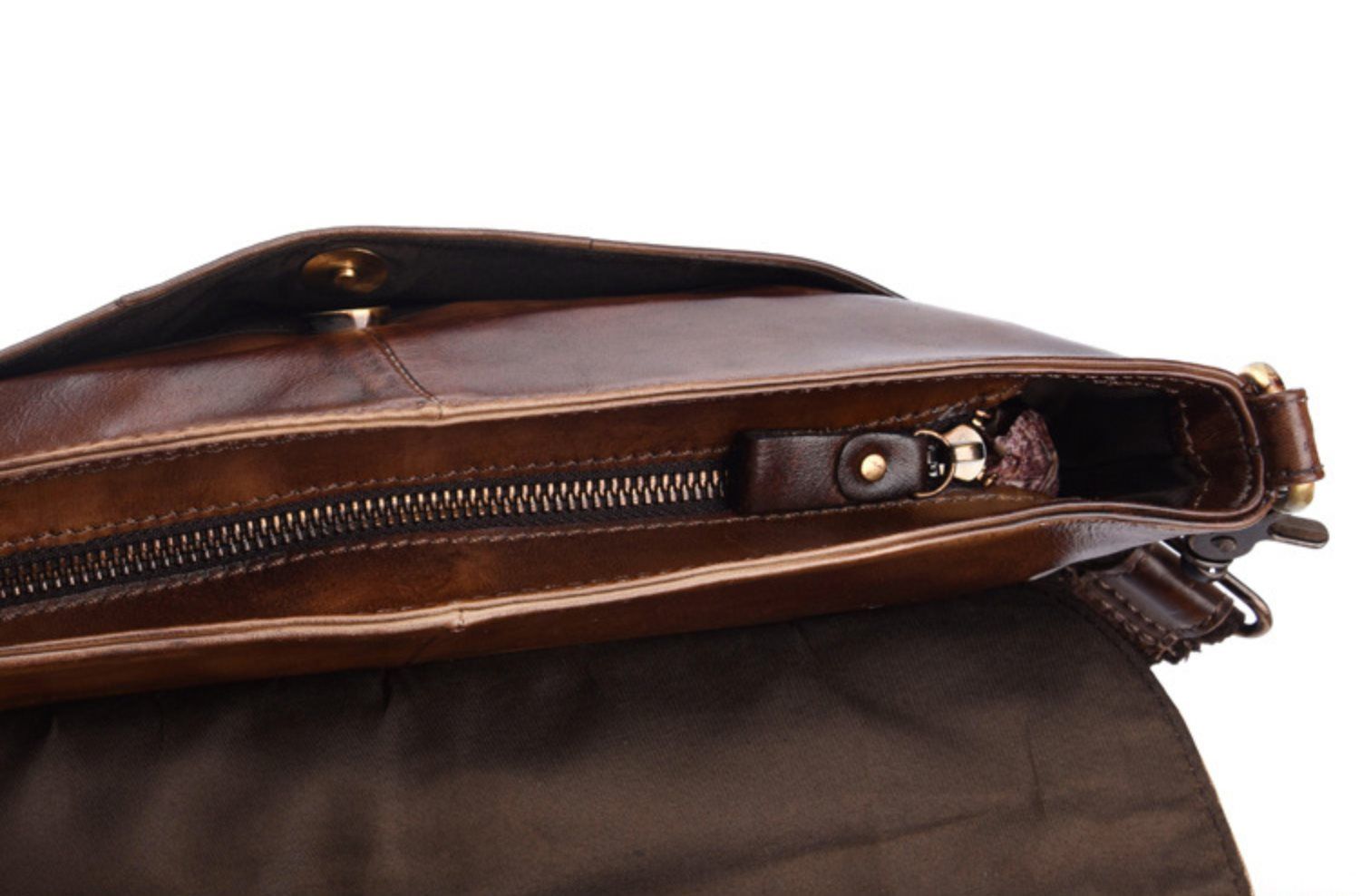 Túi Da Thật Đa Năng Đeo Chéo chứa ipad Cầm Tay Classic SBM175