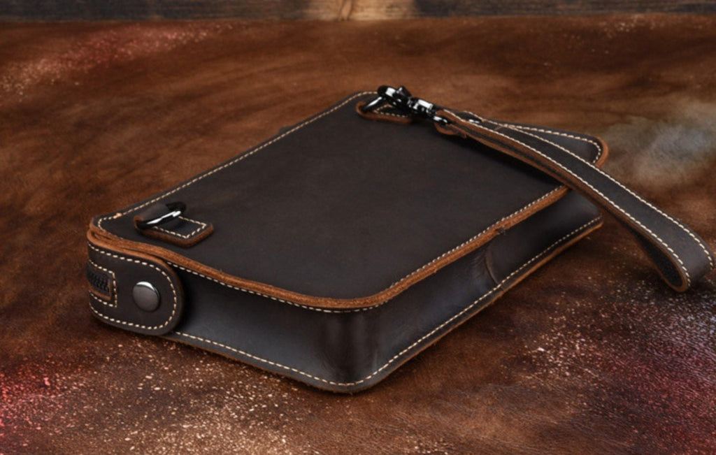 CLUTCH Cầm Tay & Đeo Chéo Da Thật RETRO SBM183