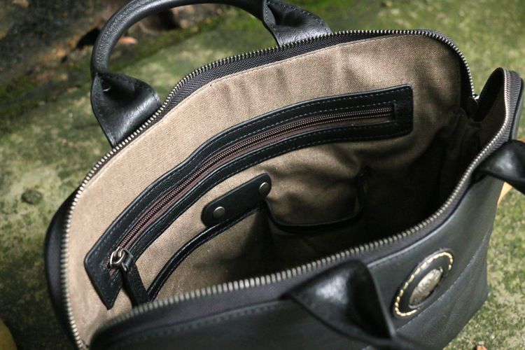 Cặp Da Bò VEG Cao Cấp Xách Tay Đựng Laptop & Hồ Sơ Bussiness Men SBM166