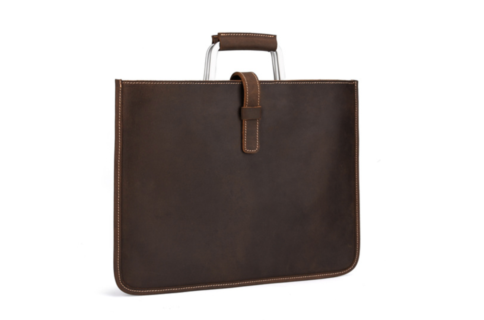 Túi RETRO nam da bò sáp đeo vai & xách tay đựng iPad cho dân kinh doanh SBM156