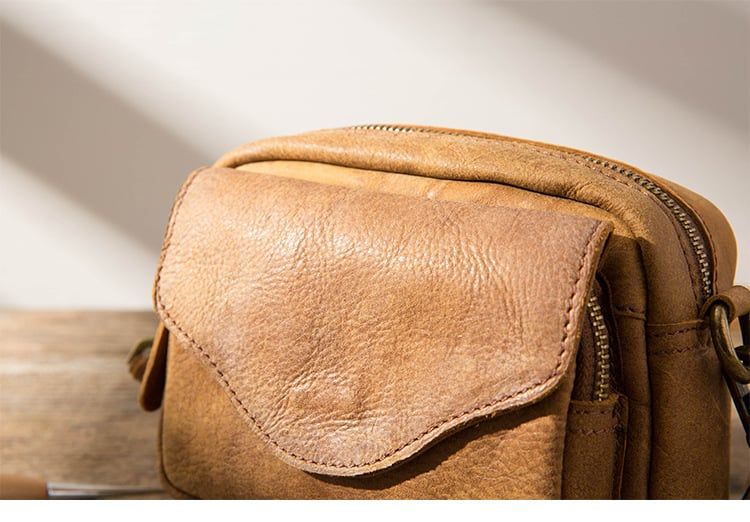 Túi Đeo Chéo Da Bò Thật Berry & Ken RETRO - Classic Edition SBM105