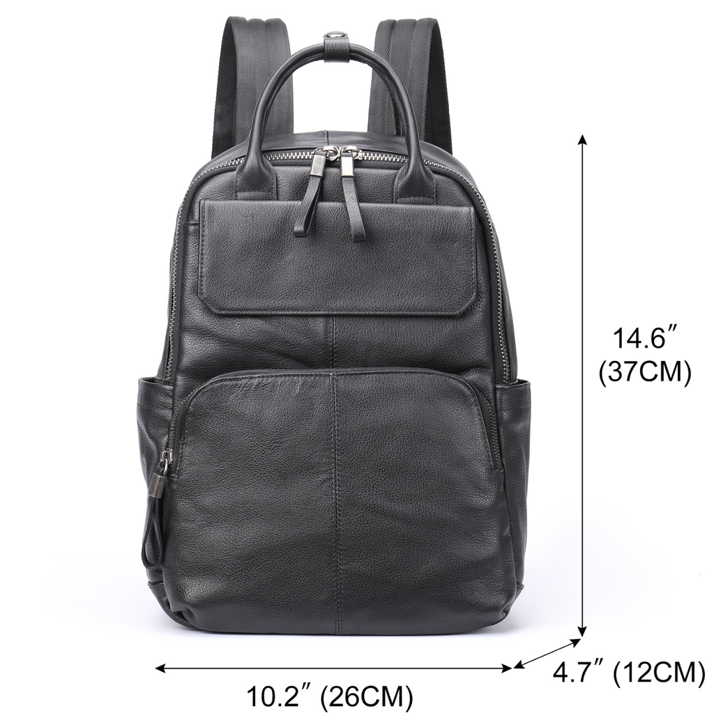 Balo Da Bò Thật VINTAGE Phong Cách Sang Trọng BPL350