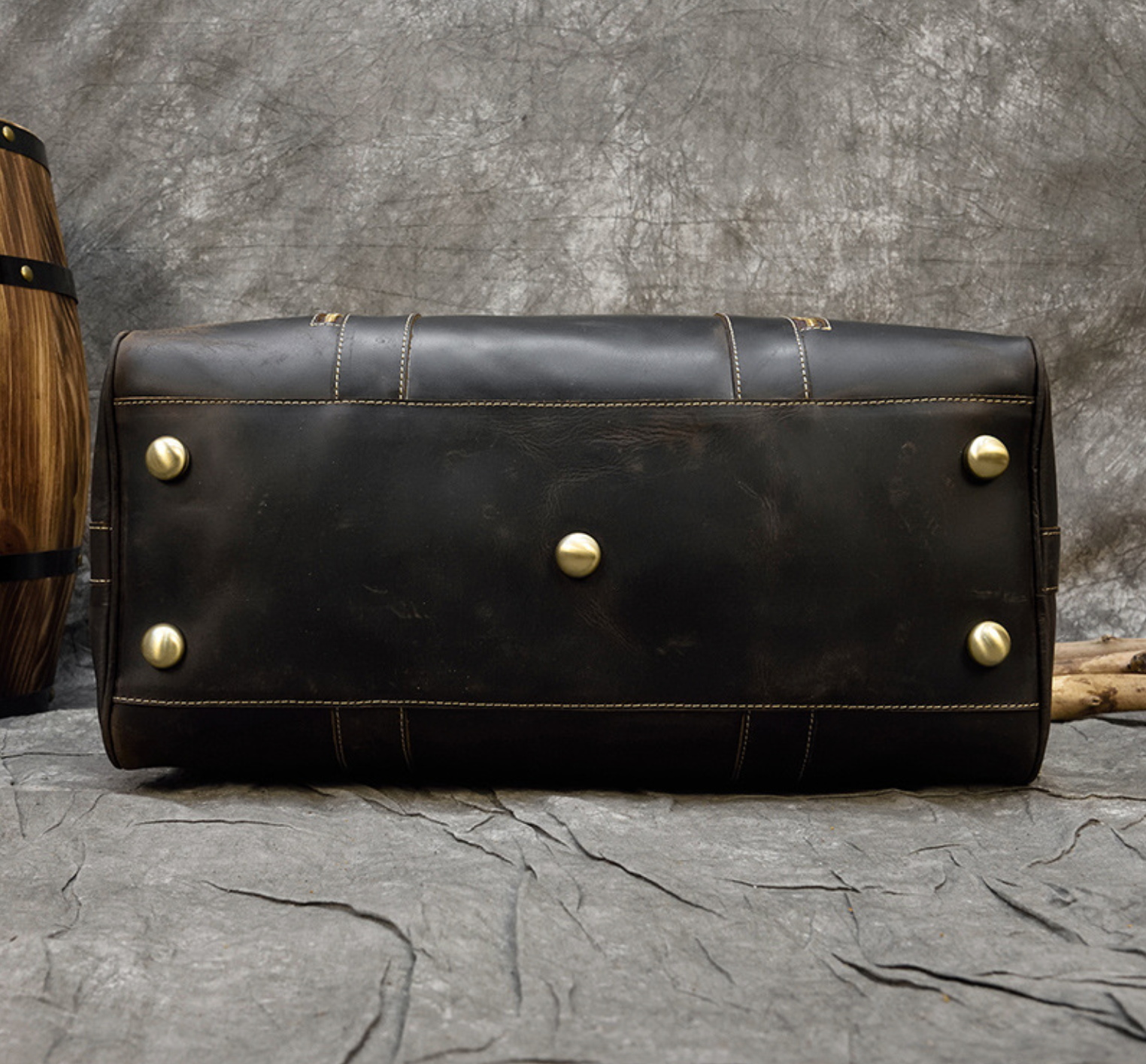 Túi Du Lịch Da Bò Sáp Italy Nhập Khẩu Cao Cấp TBL349