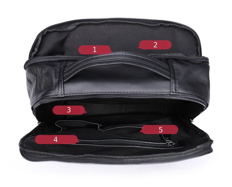 Balo Da Bò Thật VINTAGE Cao Cấp Đa Chức Năng TUDA BPL343